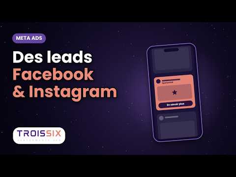 Aperçu de la vidéo TroisSix : Agence Meta Ads : des leads Facebook et Instagram en 2 clics
