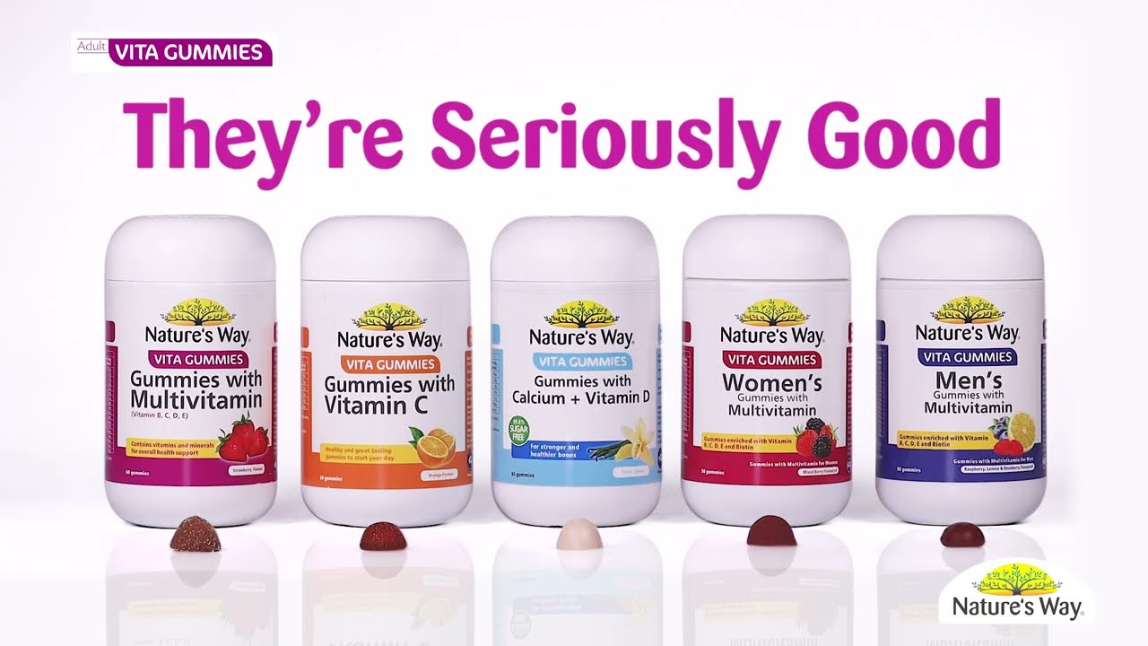 Nature's Way Adult Vita Gummies: Seriously Good Daily Supplements