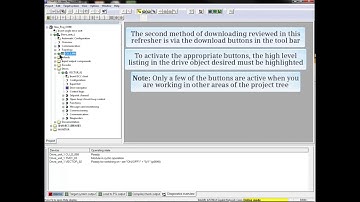 10: Downloading a STARTER Project to a Drive in Sinamics STARTER