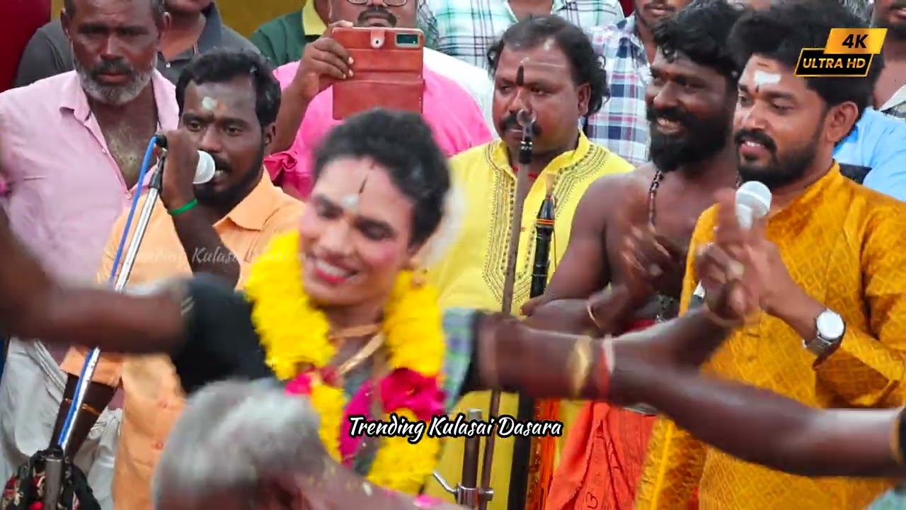 மகுட பெரியசாமிக்கு|வெள்ளி காப்பு குடுத்த புளியடி சுடலை பாருங்க #trendingkulasaidasara #viralvideo