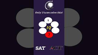 Only 1% Can Solve This | IQ Test That Tricks Your Brain |#SAT#ACT#short
