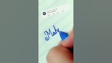 Mahek in cursive writing #cursivehandwritting #sanahandwritting #shortsvideo #viralshort #names