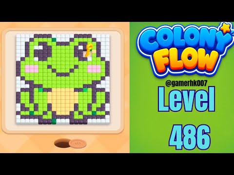 Colony Flow Level 486 Walkthrough Solution 
