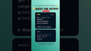 🚨 Day 10 of 21 — *Python Puzzle Challenge* 🧠
