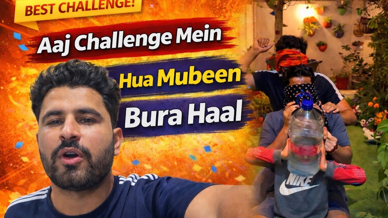 Aj k challenge main to mazza a gaya😂😂