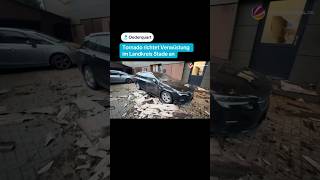 Tornado richtet Verwüstung im Landkreis Stade an