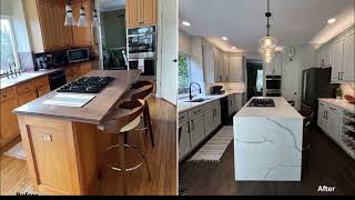 2025 Year in Review Cabinet Refacing by Kitchen Solvers