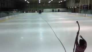 John T. Wright Arena Ice Painting