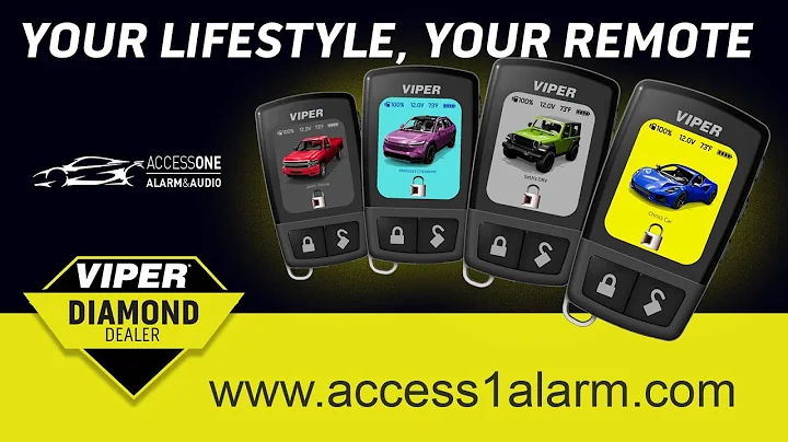 The NEW Viper 7957V 2-Way LCD Remote Control For Viper Security and Remote Start Systems 2025!