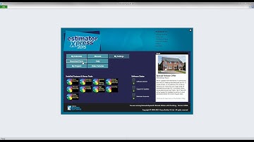 EstimatorXpress: Getting Started   -  Estimate Creation