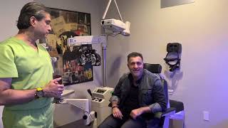 #keratoconus Complication of #crosslinking & #ferrara rings travels from Manchester, UK to Dr.Gulani