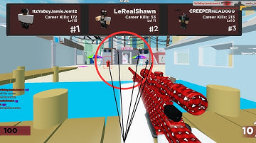 So I used TRIGGERBOT In Roblox Arsenal.