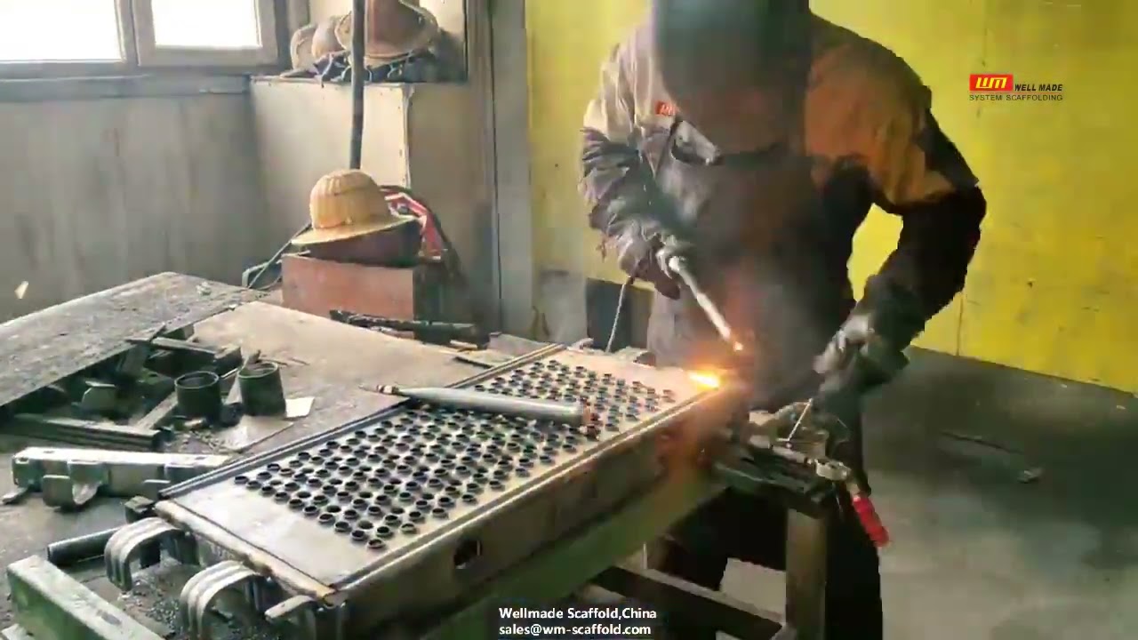 European Standard Scaffolding Steel Planks - Work Platform for Ring System EN12811 - Wellmade China