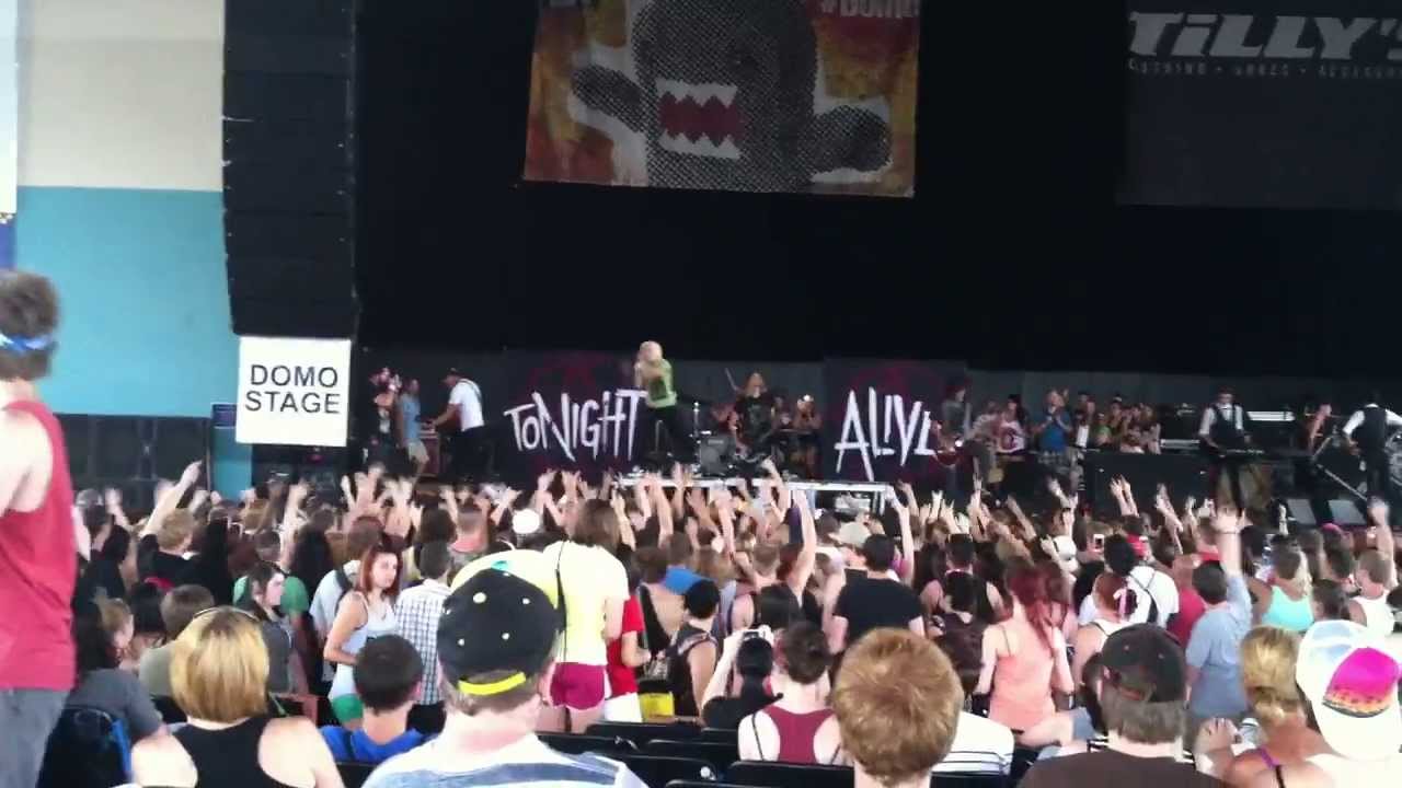 Tonight Alive FULL SET Warped Tour 2013 Cincinnati YouTube