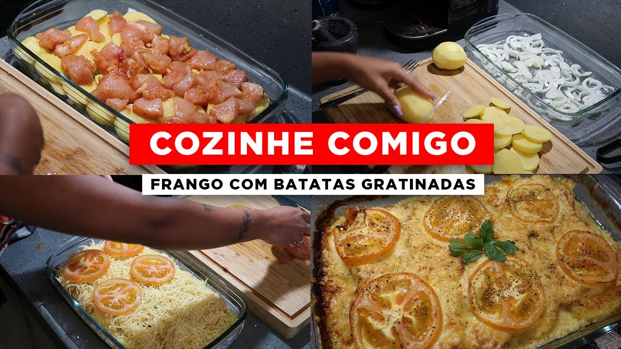 ESPECIAL DE NATAL • Frango com batatas gratinadas