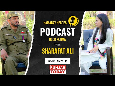 Noor Fatima with Ghazi Sharafat Ali Podcast Hamaray Heros Highlights