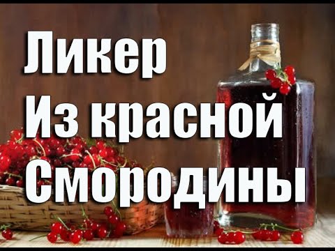 Ликер из красной смородины в домашних условиях