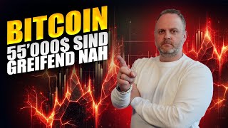 Bitcoin Korrektur in der Endphase oder 55'000$ Target!