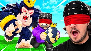 Steal An EGG But I'm BLINDFOLDED...