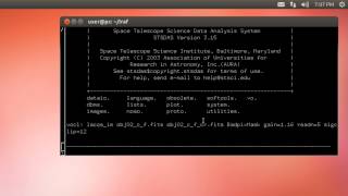 IRAF Tutorial Part 6  Cosmic Ray Removal HD CC 2