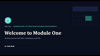SNHU - DAD-220 Module 1 Welcome | Databases, SQL, zyBooks & Codio Explained