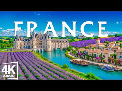 France 4K Ultra HD – Provence Lavender, French Alps & Europe’s Most Romantic Landscapes