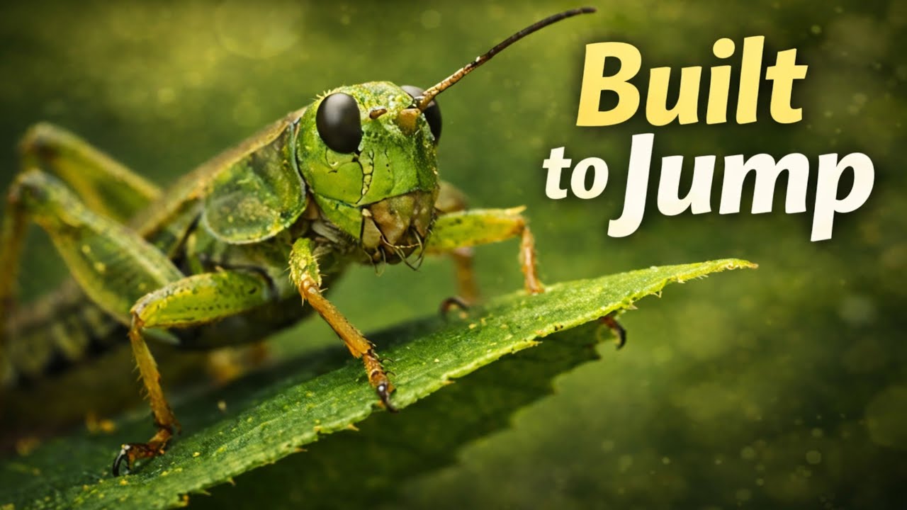 Jump of Life 🦗 | Powerful Grasshopper Facts Explained.