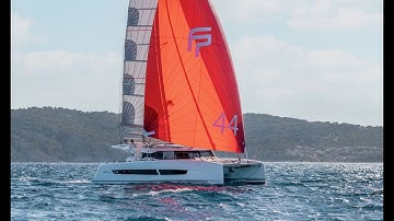 New 2025 Fountain Pajot 44 Sailing Catamaran Video Walkthrough Review By: Ian Van Tuyl