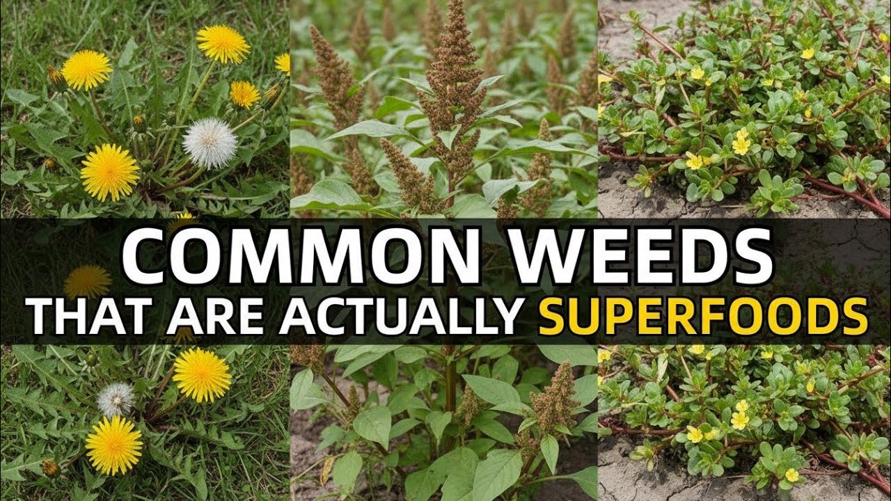 These 7 Common Weeds Are Actually Superfoods – Stop Killing Your Harvest