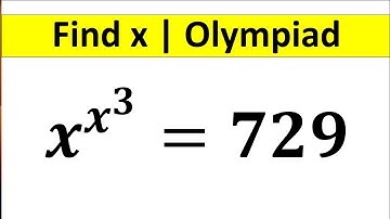 A Nice Exponent Math Simplification || Math Olympiad || Find the Value of X || PowerTowers