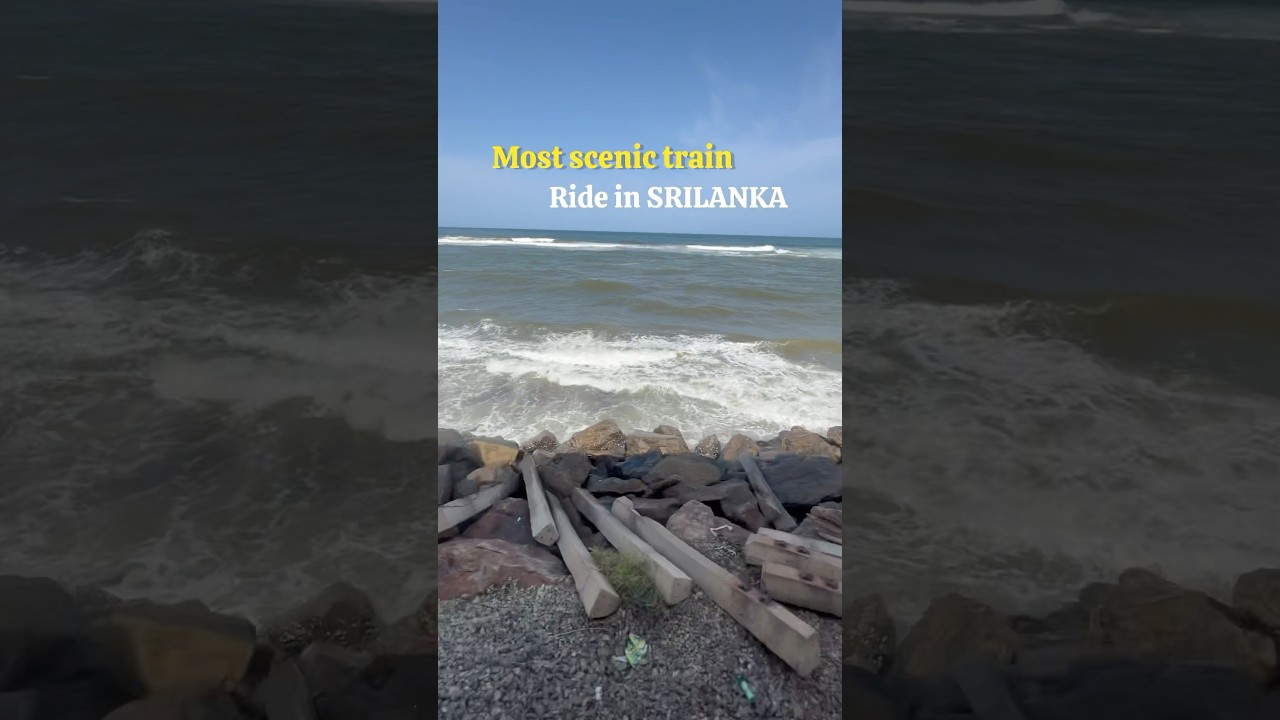 Most beautiful train ride in Srilanka 