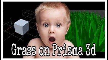 HOW TO MAKE GRASS ON BLENDER ALTERNATIVE MOBILE APP PRISMA 3D/ R3D STUDIO