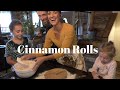 Easy No Knead Cinnamon Rolls!