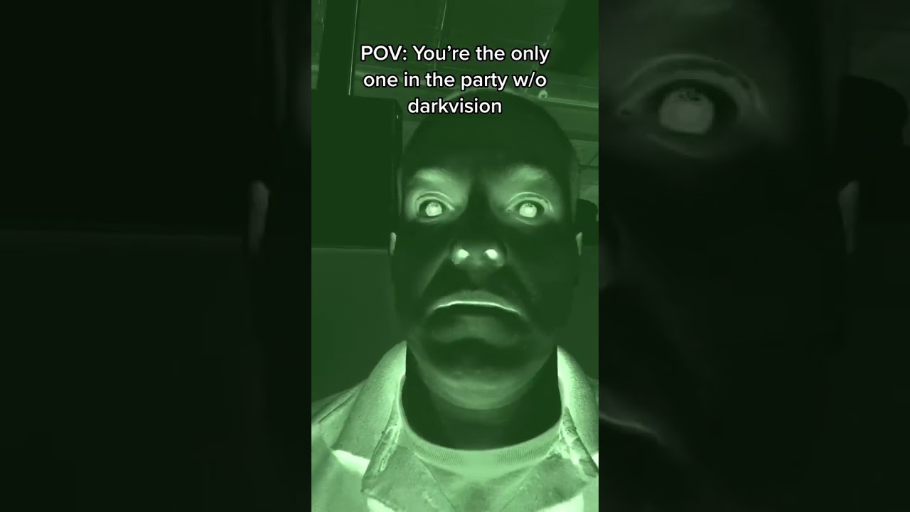 POV: you're the only party member without darkvision