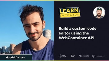 Build a custom code editor using the WebContainer API with @ggdaltoso
