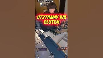 iiTzTimmy 1v3 Clutch WIN | Apex Legends #apexlegends #shorts