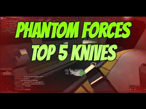 Roblox Phantom Forces Knives