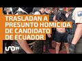 Ecuador traslada a cárcel de máxima seguridad a líder criminal que amenazó a candidato asesinado