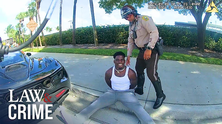 ‘They Got Tyreek!’: Full Bodycam of Tyreek Hill Handcuffed Before Miami Dolphins Game