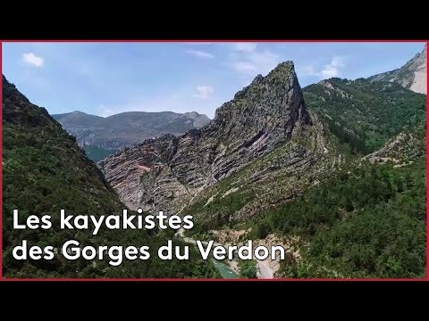 Les kayakistes des Gorges du Verdon