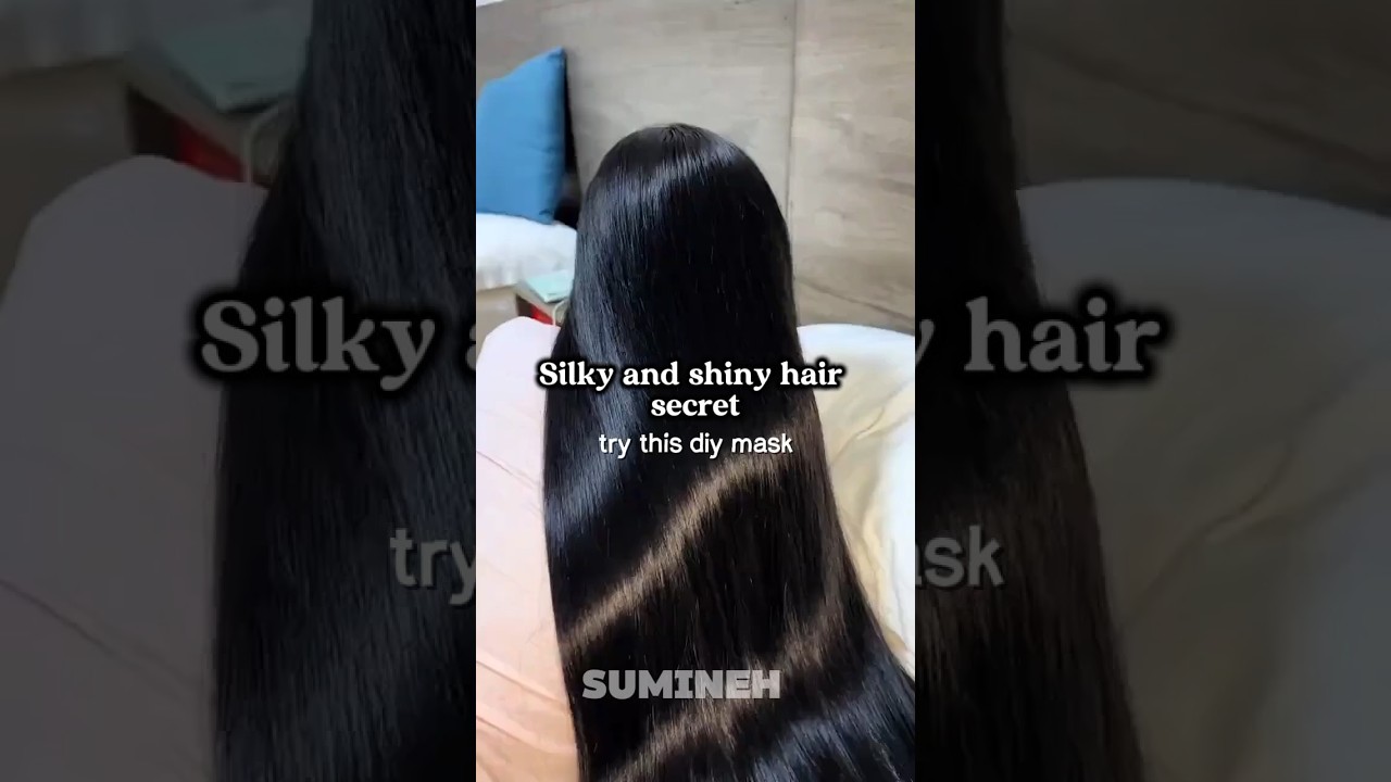Natural hairspa treatment at homeâšïžð§Ž #haircare #silkyhair #shinyhair #hairgrowth #foryou #shortfeed