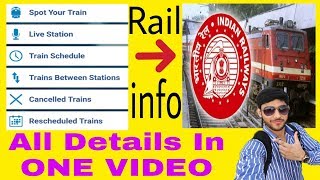 How to know Live Train(Rail) Status using any Smartphone by GeekyRakesh screenshot 3
