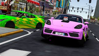 Sport Car:Pro Parking - PORSCHE 718 BOXTER tuning/driving - Money Mod APK - Android Gameplay #8 screenshot 3