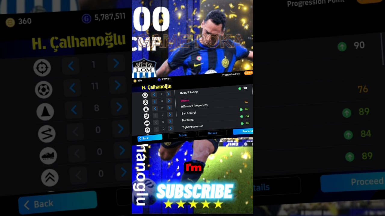 Calhanoglu Max Level Training Secret 😱