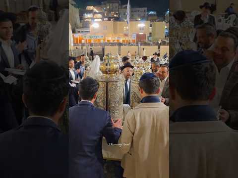 Second Hakafot After The Simchat Torah Holiday At The Western Wall In Jerusalem Israel 2025