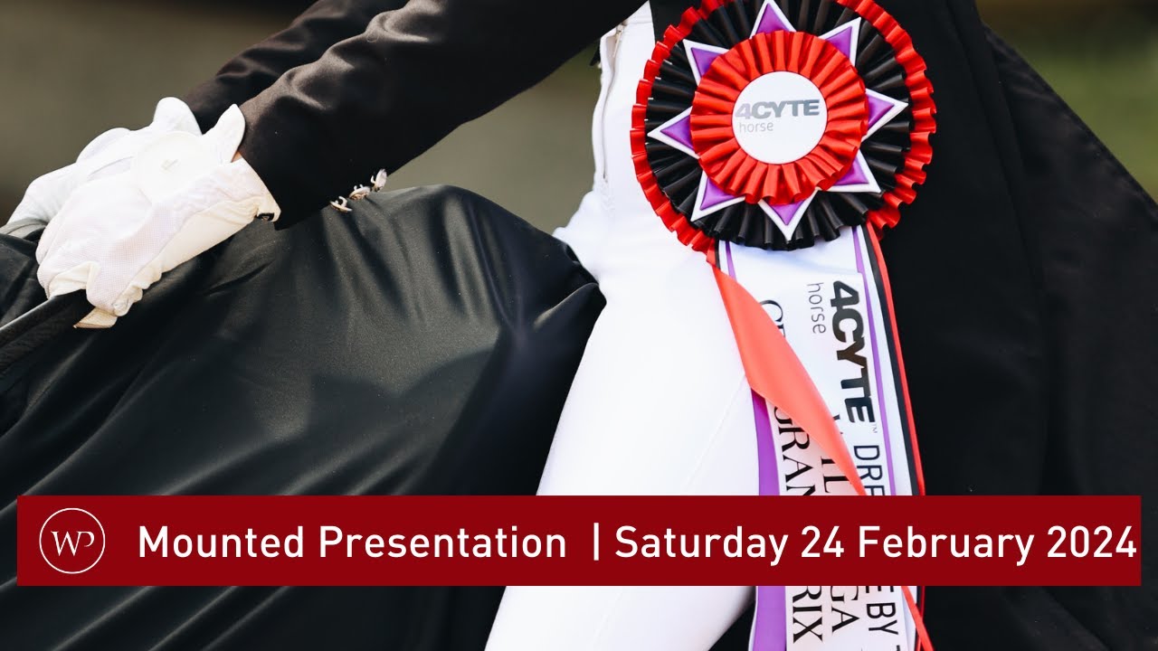 Mounted Presentation | 4CYTE™ Dressage by the Sea CDI 2024 | Saturday 24 February 2024