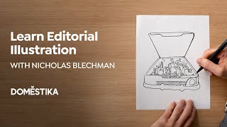 EDITORIAL ILLUSTRATION: Turn ideas into images - A Course by Nicholas Blechman | Domestika English