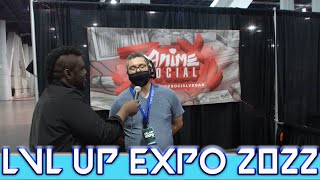 Anime Social Interview at LVL UP EXPO 2022