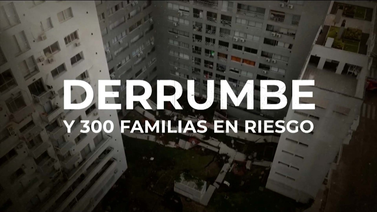 EL DERRUMBE POR DENTRO: Telenoche entró a las ruinas del complejo que se vino abajo en P. Patricios