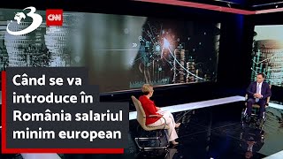 Când se va introduce în România salariul minim european